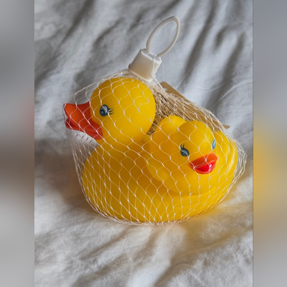 🥳*FREE WITH ANY PURCHASE! 🌟 Baby's Choice Rubber Ducky Set